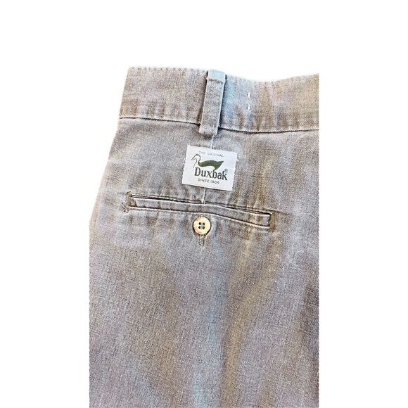 Vintage Duxbak Pants Mens Heavyweight Hunting  80's Pants 38x30 made in USA - Picture 4 of 8
